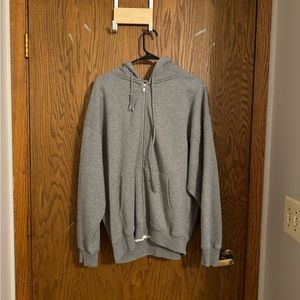 Brandy Melville Oversized Zip Up